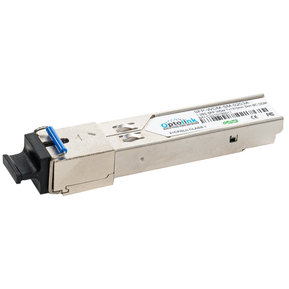 Модуль оптичний optolink optolink sfp-wdm-sm-0203a sfp 1g 3 км sc tx 1310nm