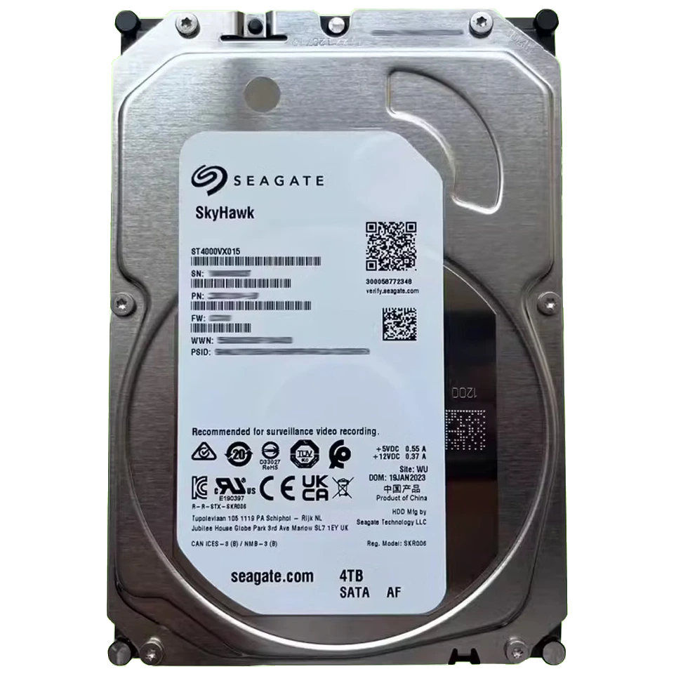 Жесткий диск seagate seagate skyhawk st4000vx015