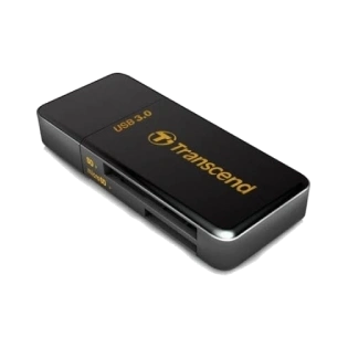 Считыватель transcend transcend usb 3 1 gen 1 microsd/sd black