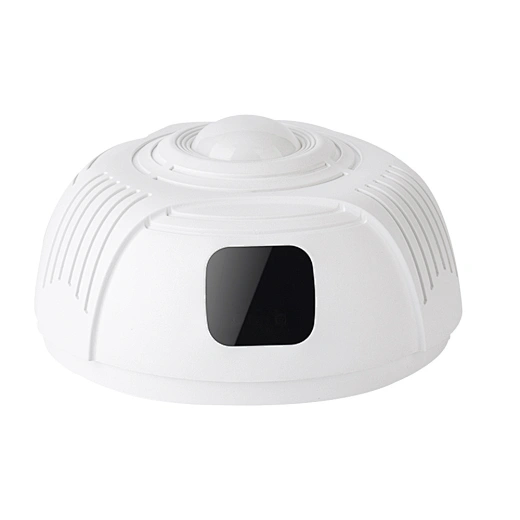 Wi-fi камера наблюдения с дымовым датчиком, поворотом на 330 градусов и hd1080p patrul s020